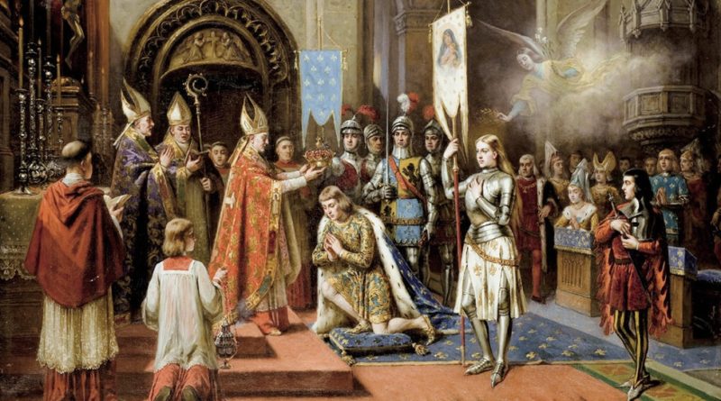 Sacre Charles VII Jeanne d'Arc