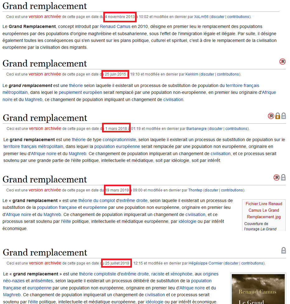 wikipedia grand remplacement