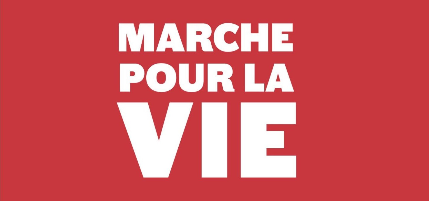 Affiche de la Marche pour la Vie 2023.