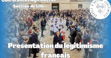 [Audio-Conférence] Présentation du légitimisme français