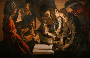 Georges de La Tour, L'Argent versé, 1618-1627