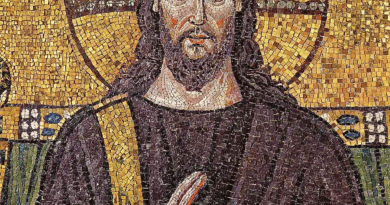 Christ bénissant avec le signe de croix, basilique Saint-Apollinaire-le-Neuf de Ravenne
