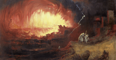 John Martin, La Destruction de Sodome et Gomorrhe, 1842