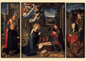 Gerard David, Triptyque de la Nativité, années 1510