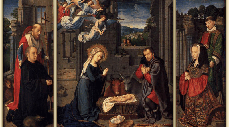 Gerard David, Triptyque de la Nativité, années 1510