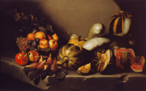 Le Caravage, Nature morte aux fruits, 1601-1605