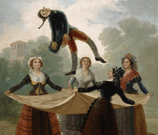 Francisco de Goya, El Pelele, 1791-1792