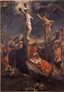 Eugène Delacroix, Le Christ sur la croix, 1835