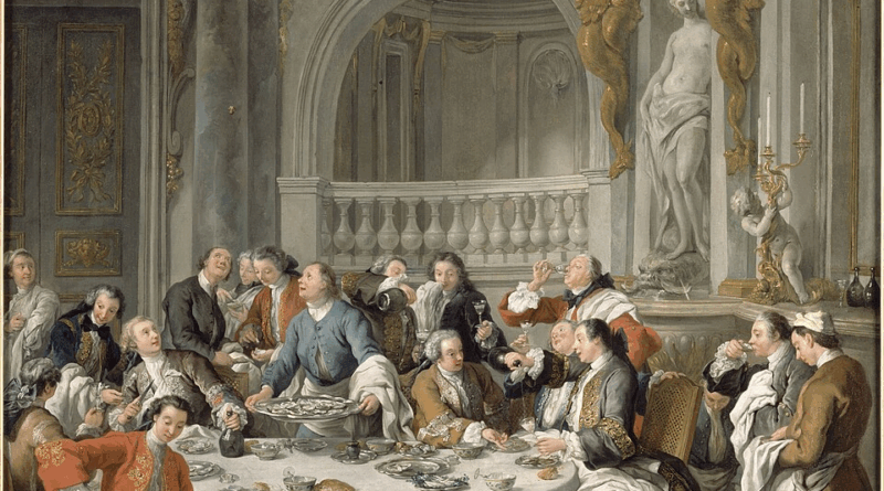 Jean-François de Troy, Le Déjeuner d'huîtres, 1735