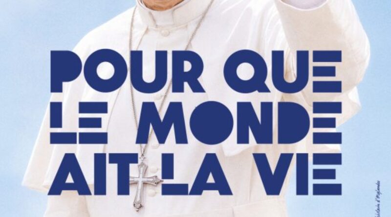 Message du duc d&rsquo;Anjou pour la venue du pape en France
